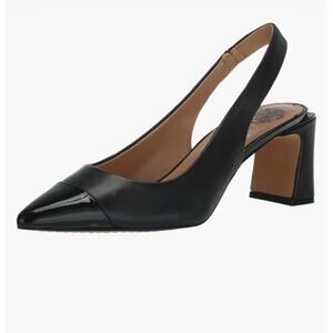 Vince Camuto Women’s Hamden Black Slingback Pumps Size 8.5 M New